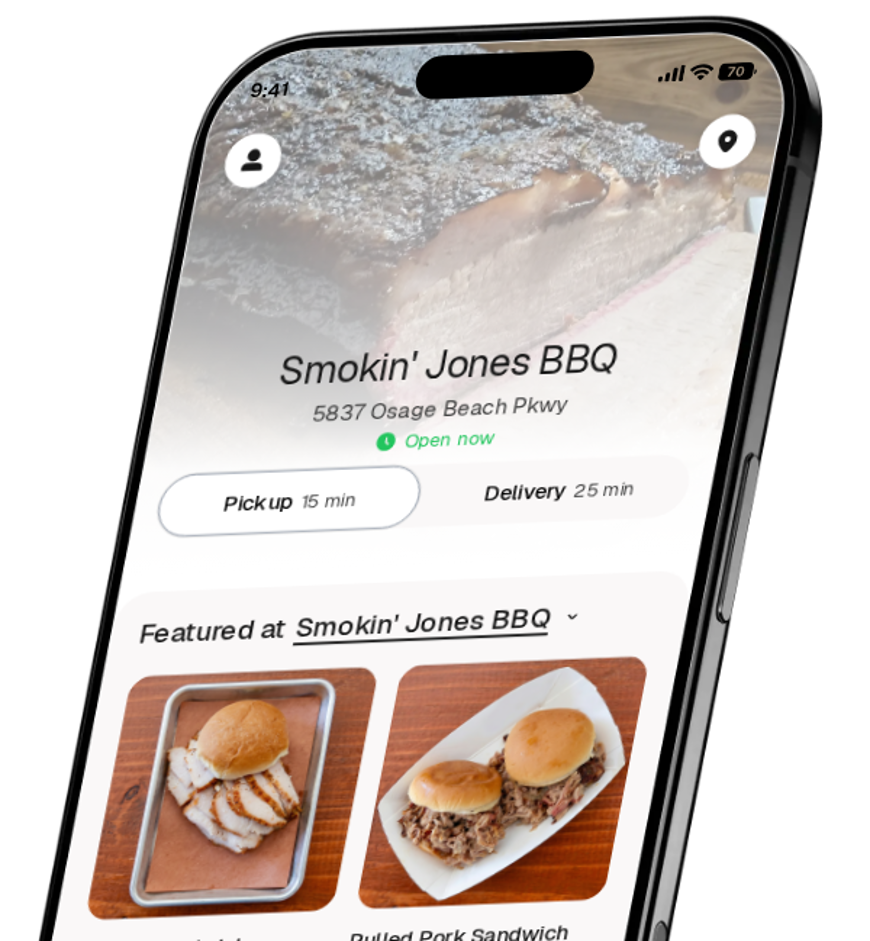 Smokin' Jones BBQ app preview